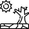 drought tolerant icon