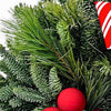 Candy Cane Wreath