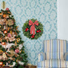 Candy Cane Wreath