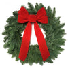 Noble Fir Wreath with Bow