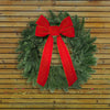 Noble Fir Wreath with Bow