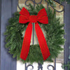 Noble Fir Wreath with Bow