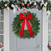 Noble Fir Wreath with Bow