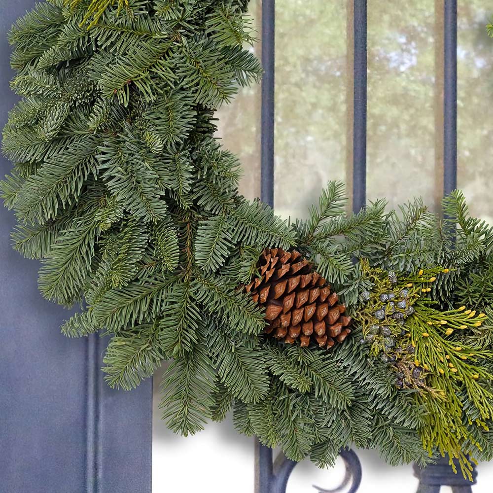 Noble Fir Mixed Wreath
