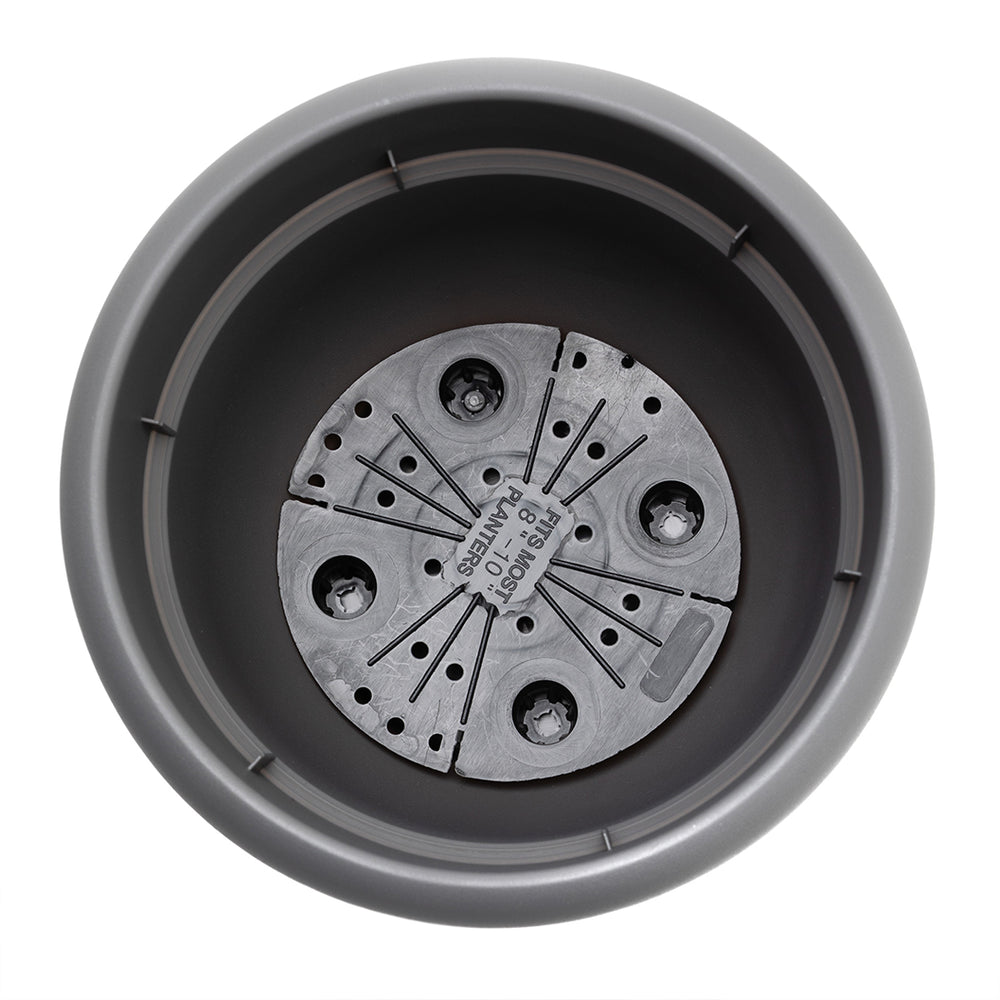 Bloem Ariana Self-Watering Planter in Charcoal
