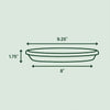 Bloem Terra Saucer in Black