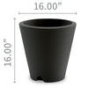 Crescent Garden Self-Watering Dot Planter