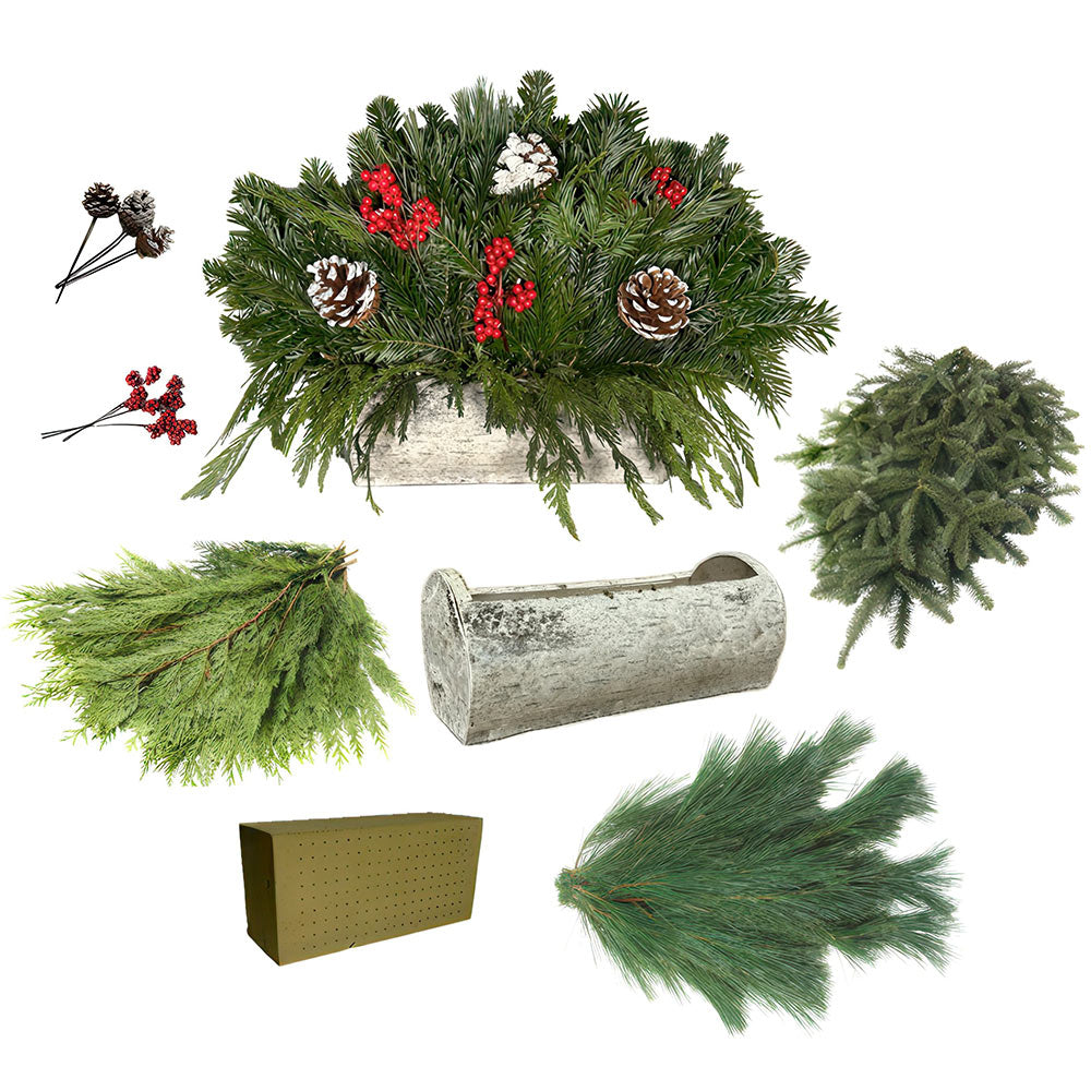 DIY Birch Log Kit