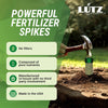 Lutz Ultra Citrus Fertilizer Spikes