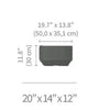 Crescent Garden Self-Watering Mod Planter