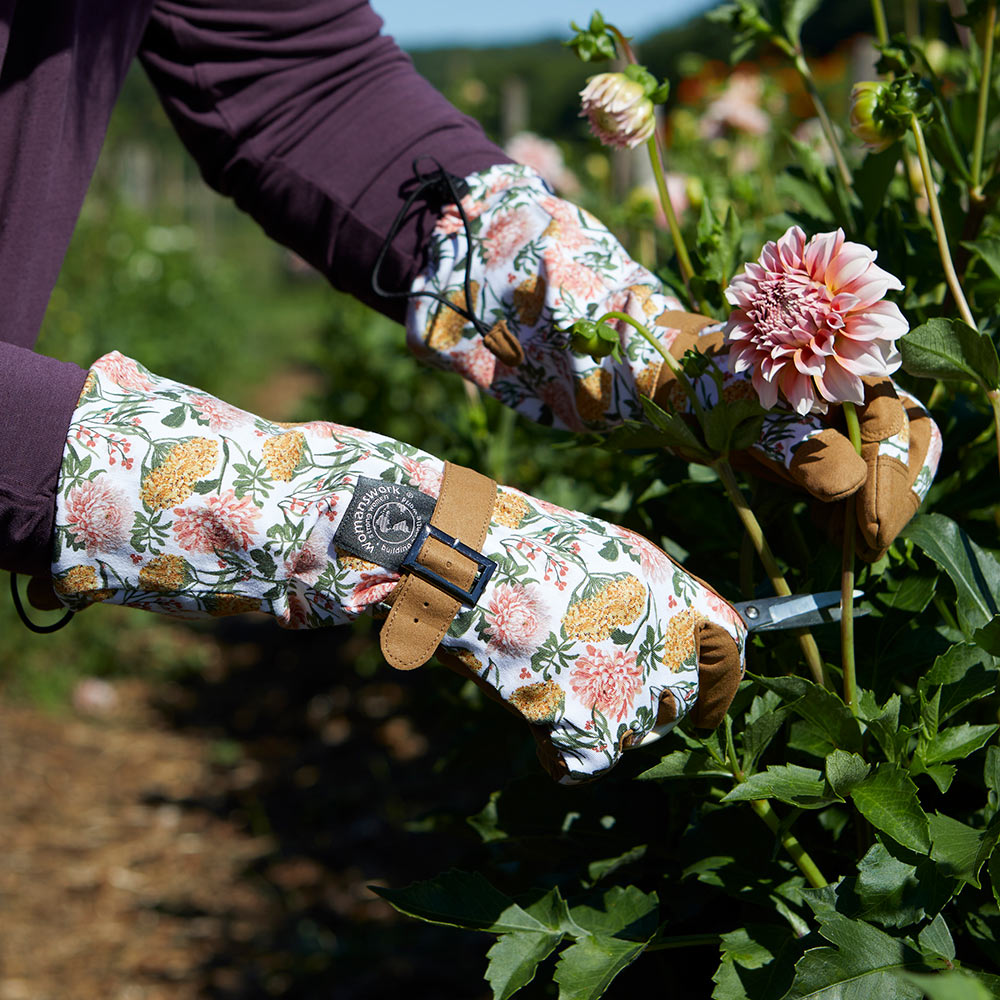 Womanswork Garden of Paradise Arm Saver Gloves