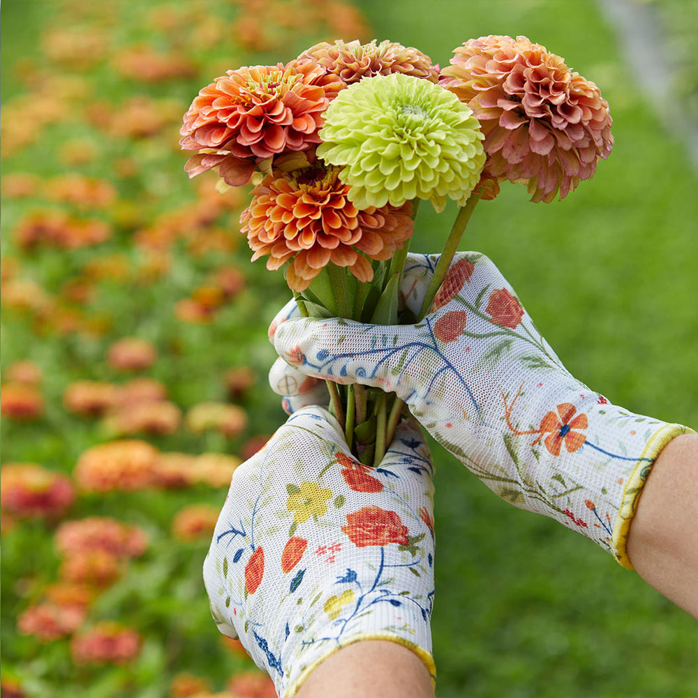 Womanswork Garden of Paradise Nitrile Weeder Gloves