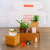 Gardenuity® Tropical Desktop Garden Kit in Bamboo Planter