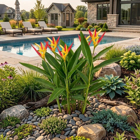 Ruby Parrot Heliconia Plant