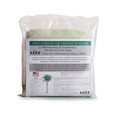 Lutz Palm Tree Fertilizer Spikes