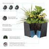 Crescent Garden Pinch Planter